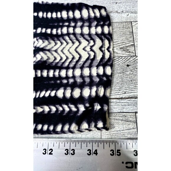 Tribal Jeans Dark Purple/Ivory Pull On Pants Pockets Flowy Tie Dye Boho Hippie - Picture 7 of 11